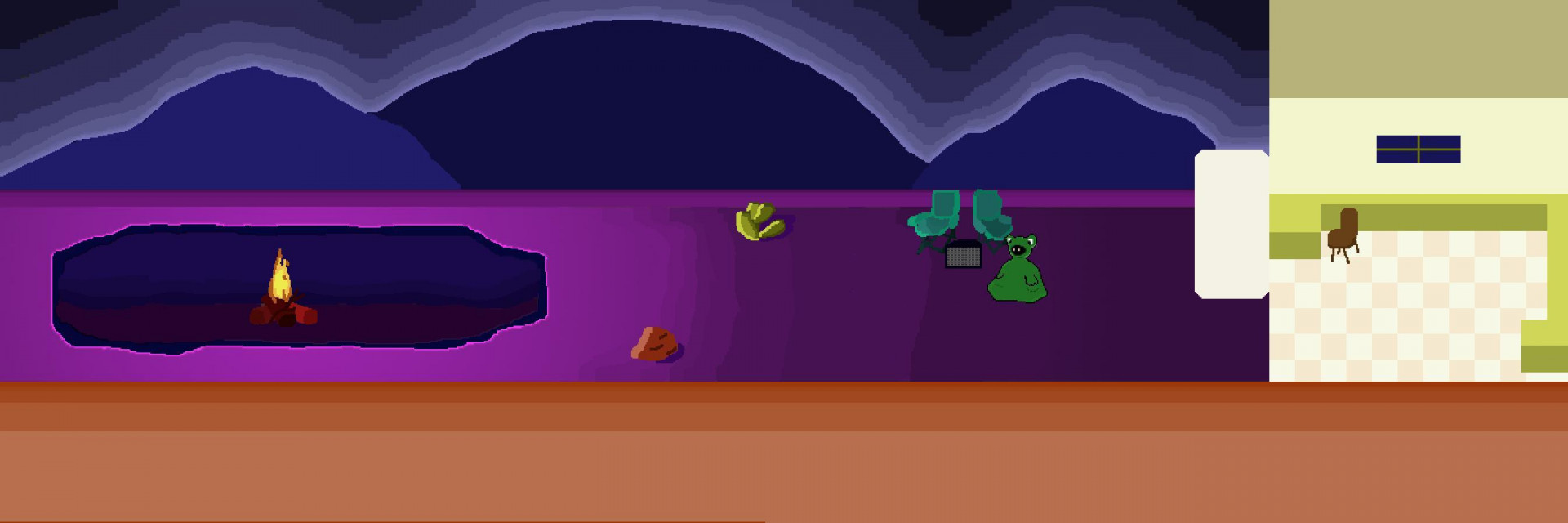 Frog Spa: Rumination at Nausea's Fork (itch) - кадр 2