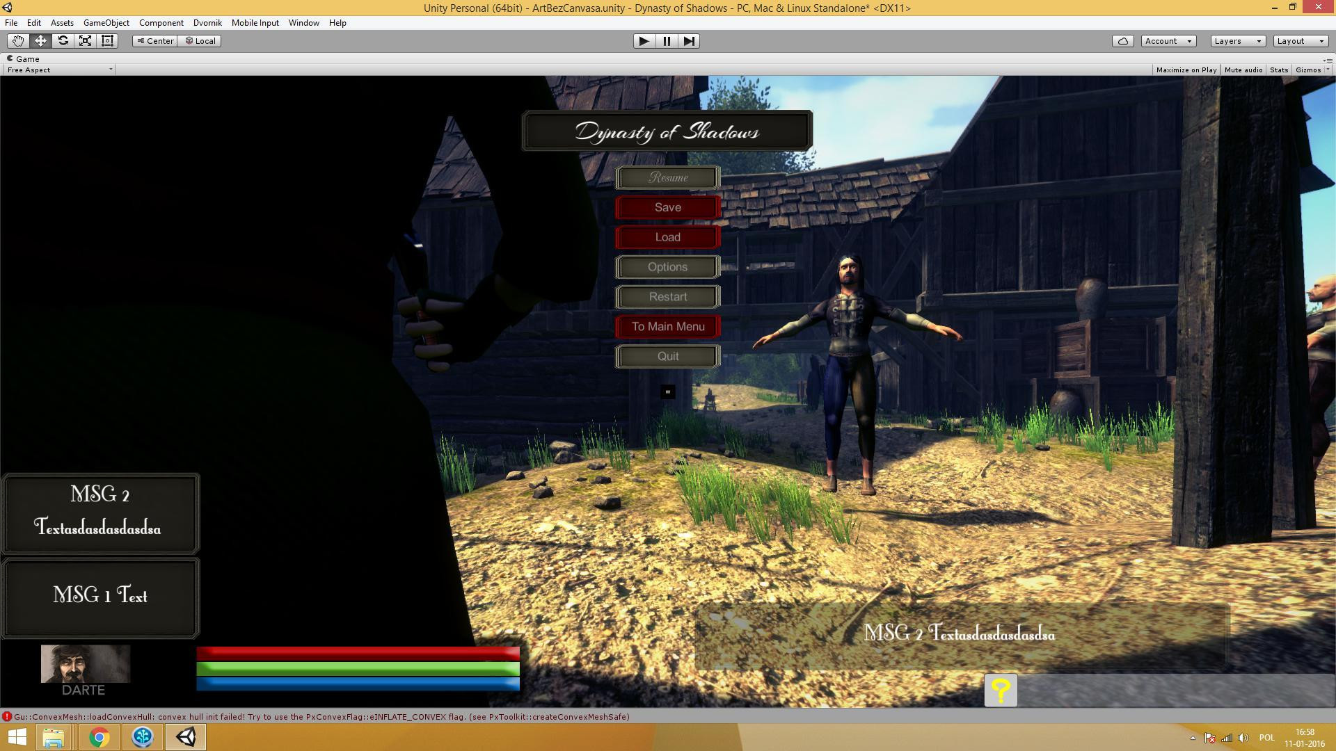 Dynasty of Shadows (itch) - кадр 4