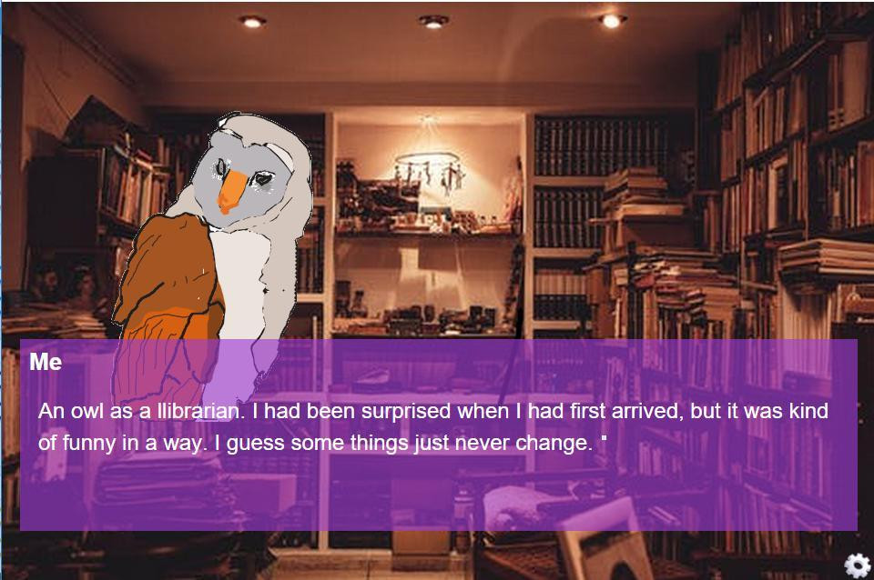 I don't belong - A visual Novel (itch) - кадр 1
