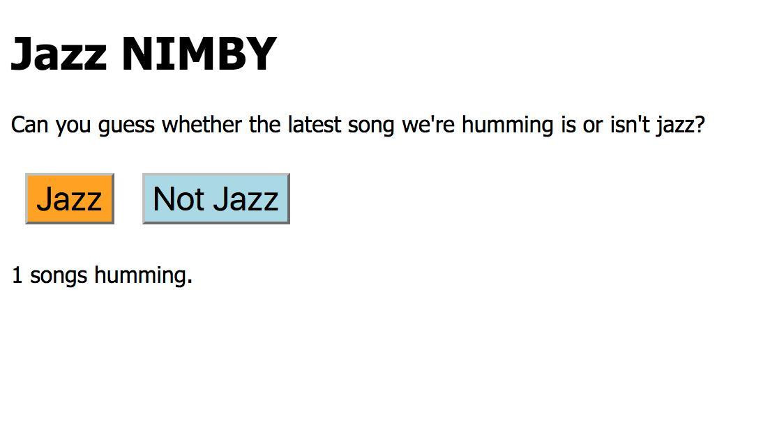 Jazz NIMBY (itch) - кадр 1
