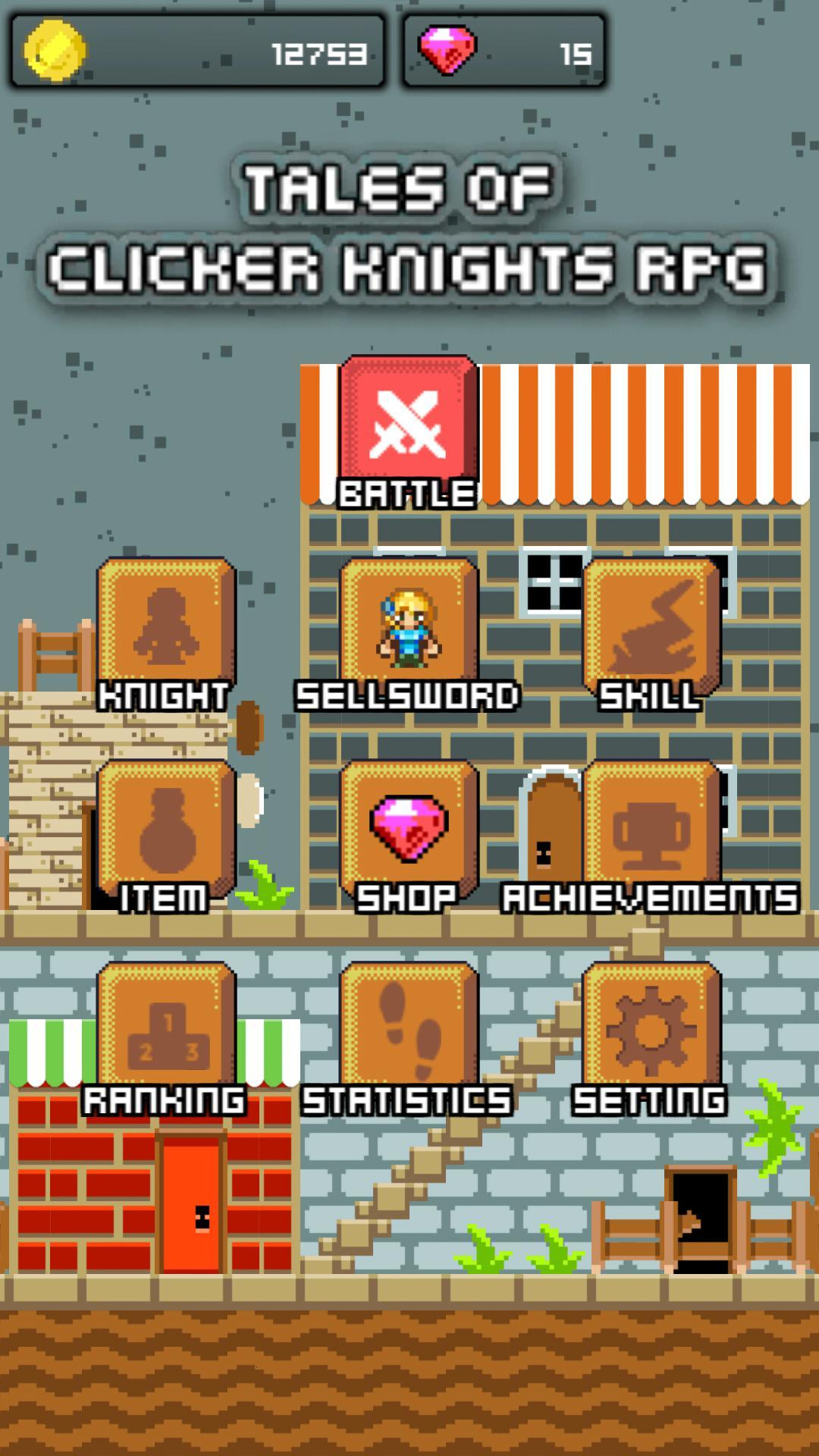 Tales of Clicker Knights RPG (itch) - кадр 3