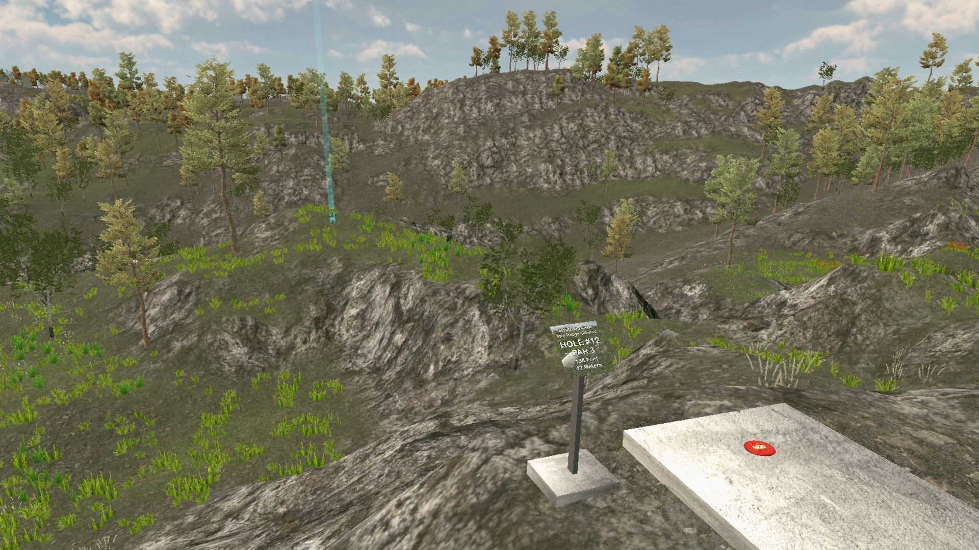 Disc Golf Adventure VR - кадр 5