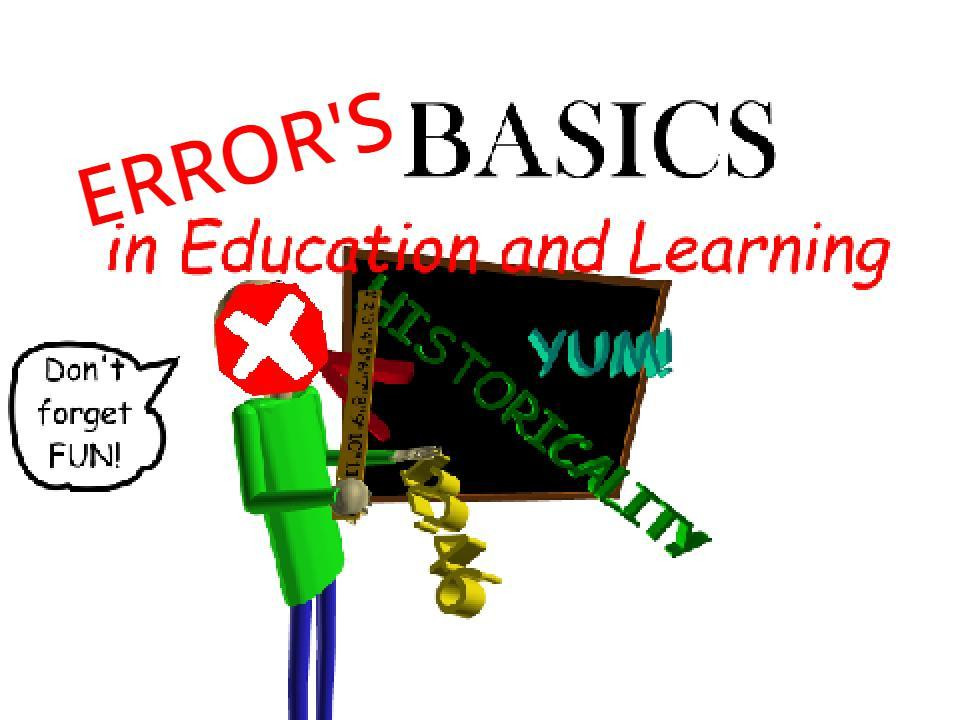 Error's Basics in Education and Learning (itch) - кадр 1