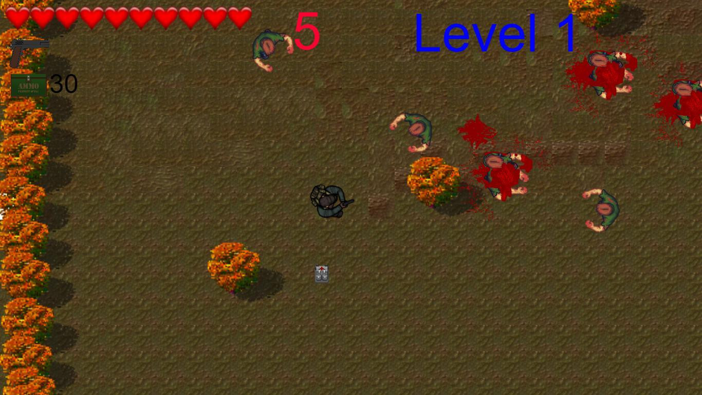 TDS Topdown ZombieShooter (itch) - кадр 2