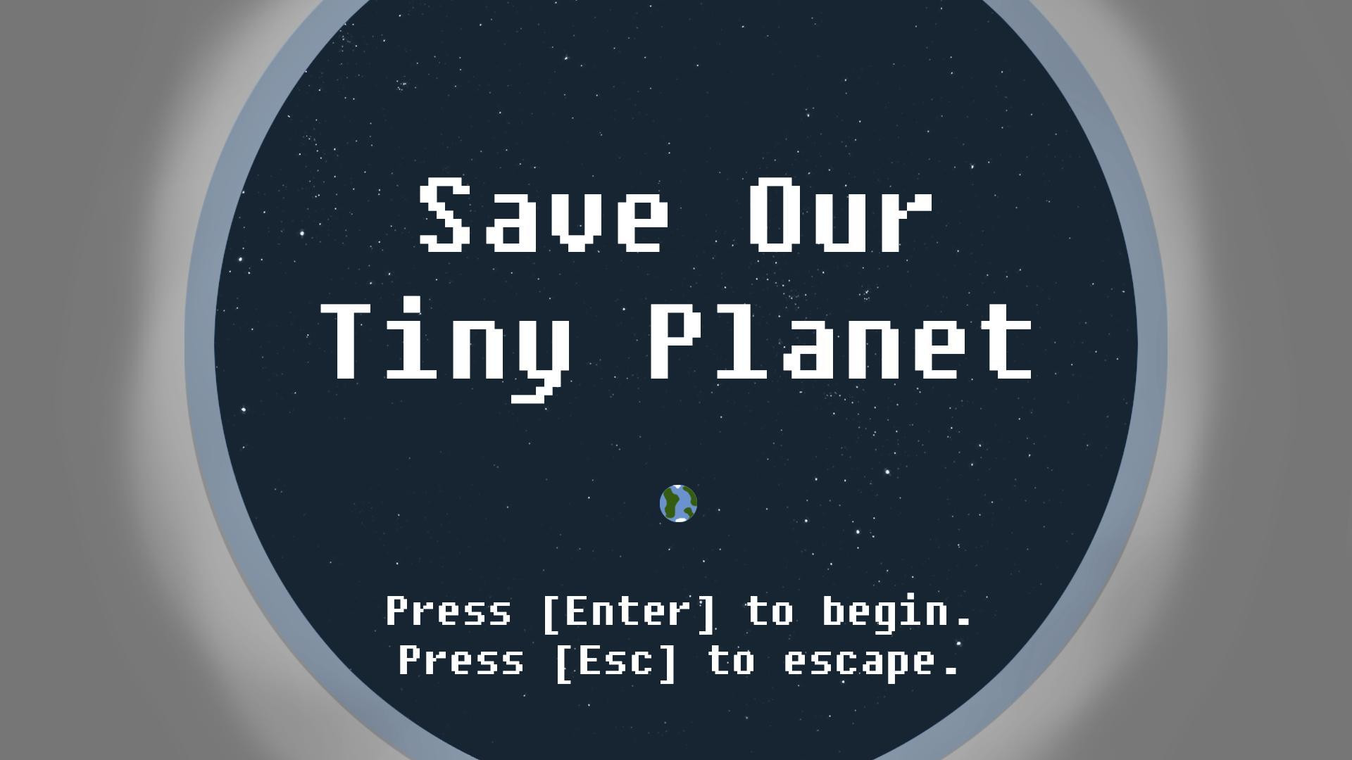 Save Our Tiny Planet (itch) - кадр 3