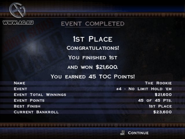World Series of Poker: Tournament of Champions - кадр 10