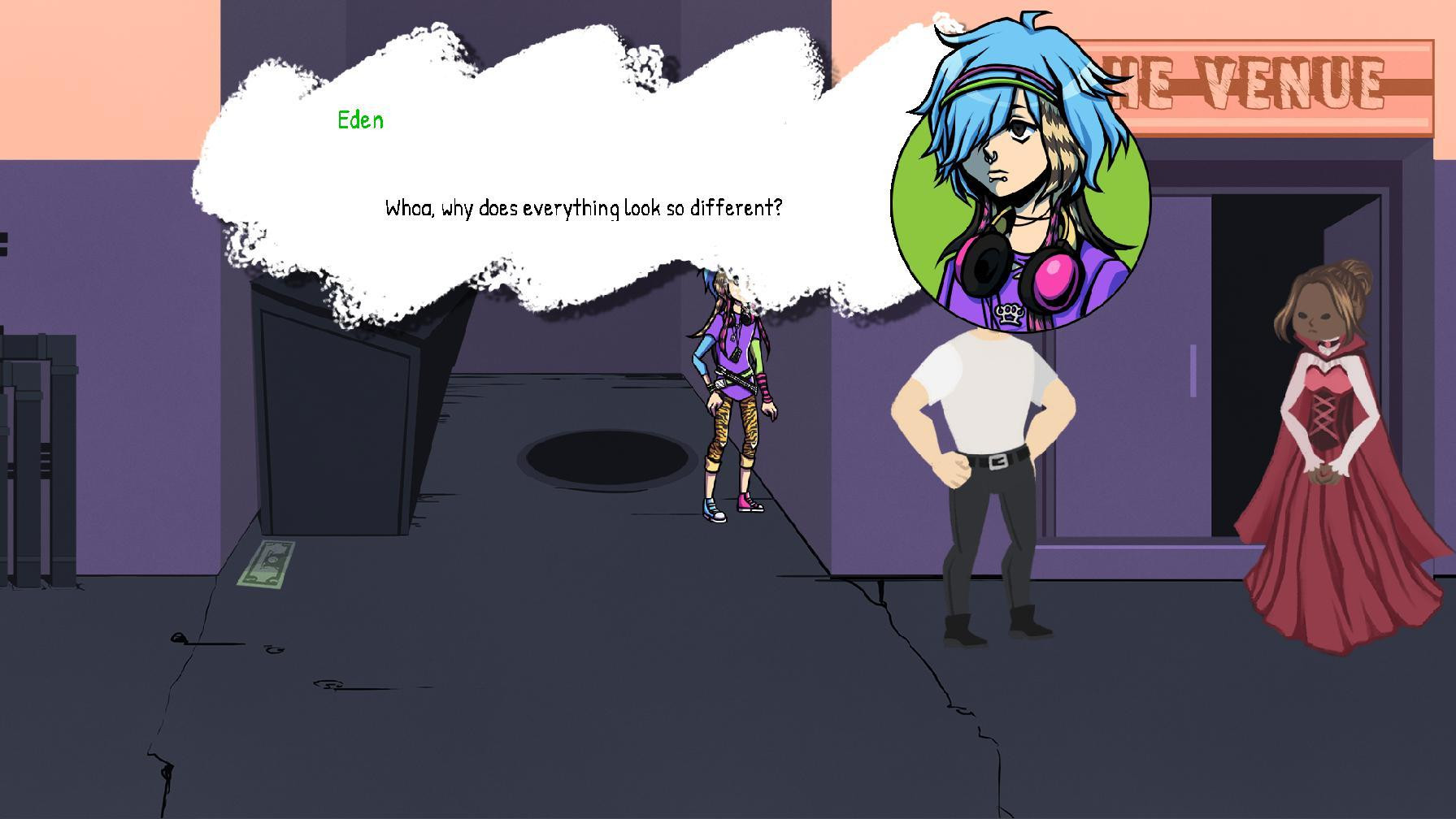 I DON'T CARE about your cliche scene vampire bullshit (itch) - кадр 3