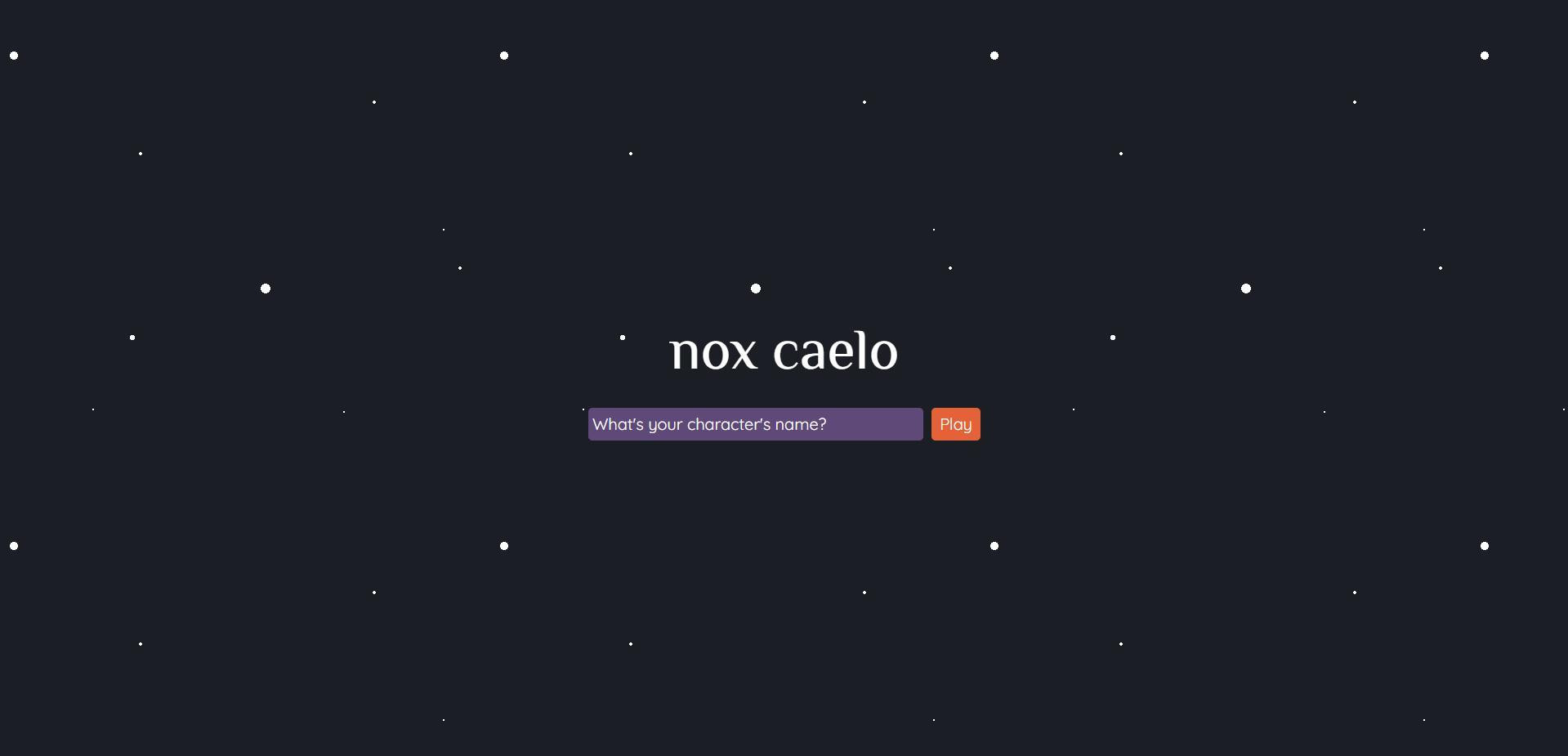 nox caelo (itch) - кадр 2