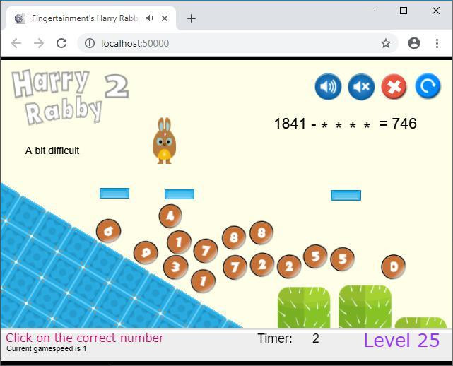 HarryRabby2 Math Missing Subtraend Large Numbers FREE (itch) - кадр 4
