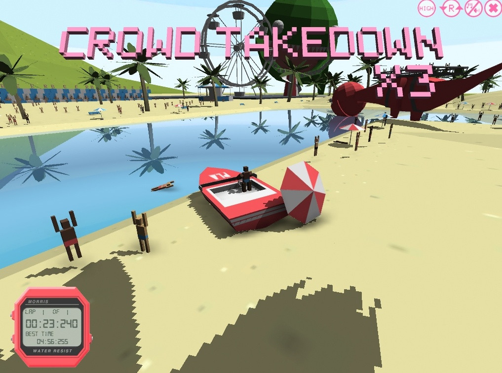 Super Springbreak Speedboat Hero SD - кадр 3