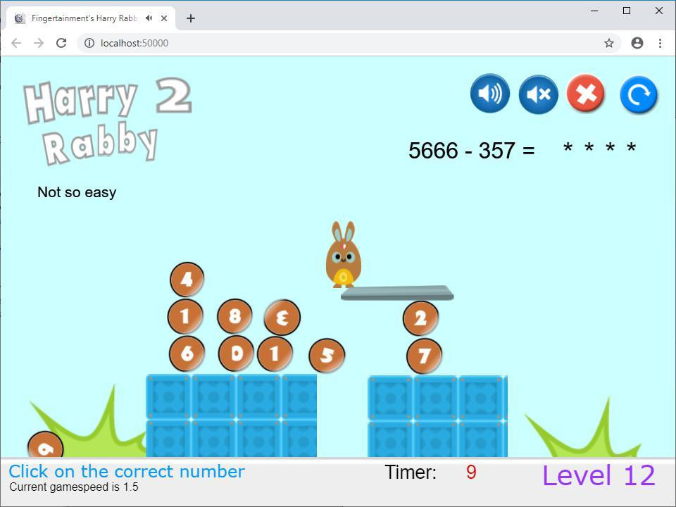 HarryRabby2 Subtracting very large numbers FREE (itch) - кадр 4