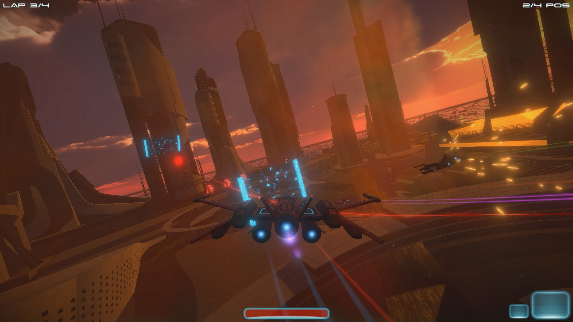 NeonWings - Air Race (itch) - кадр 3