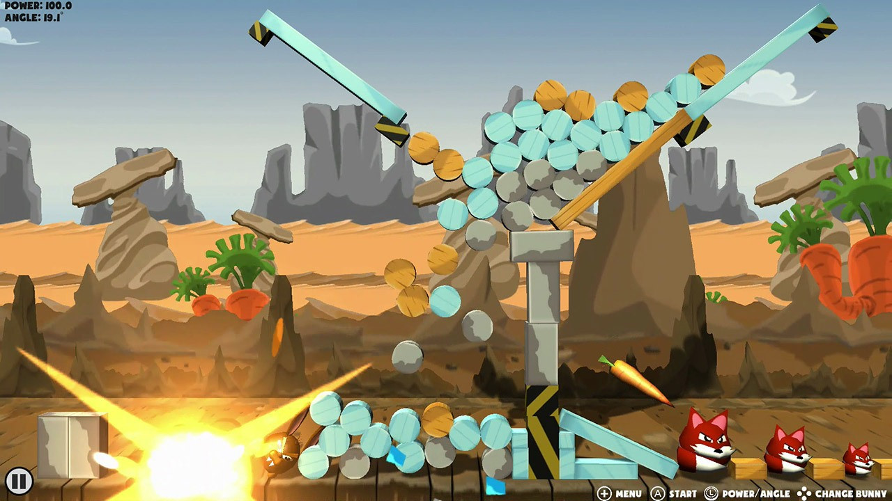 Angry Bunnies: Colossal Carrot Crusade - кадр 3