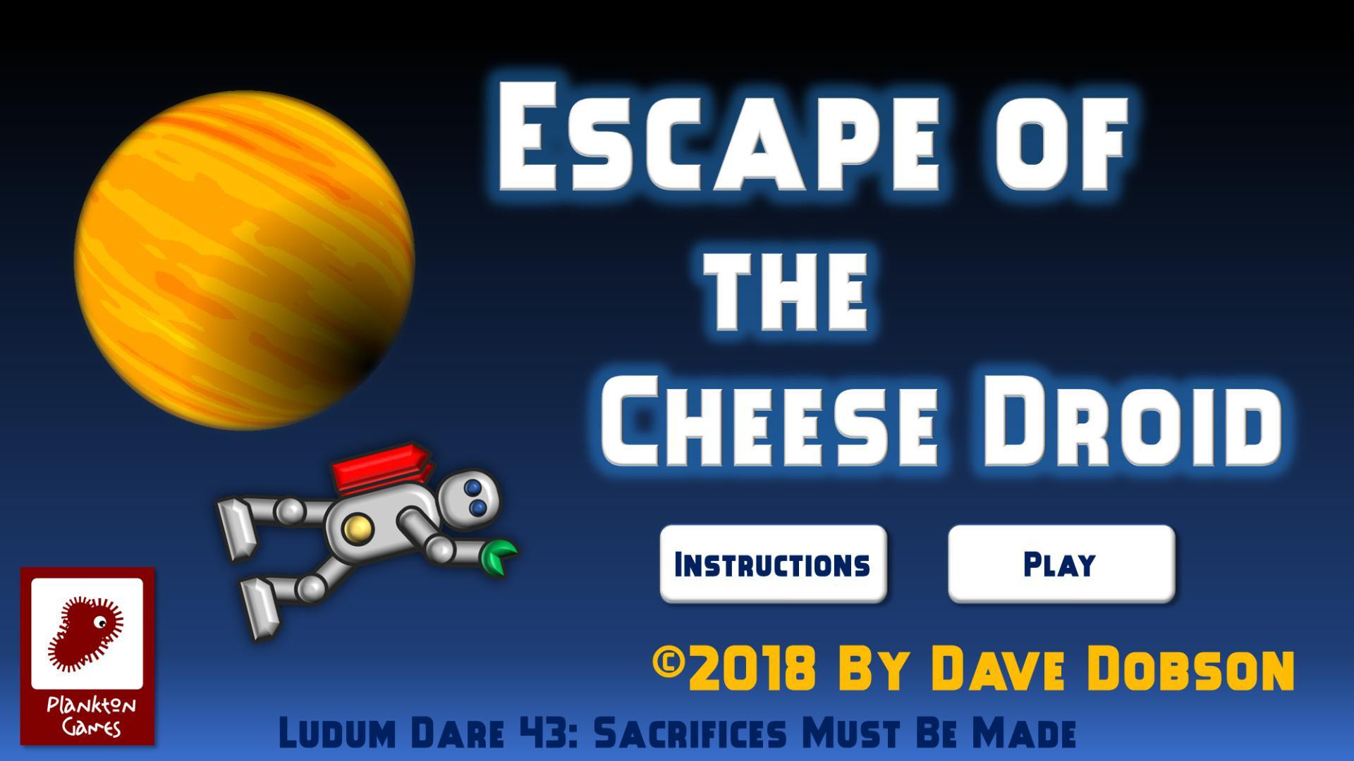 Escape of the Cheese Droid (itch) - кадр 3