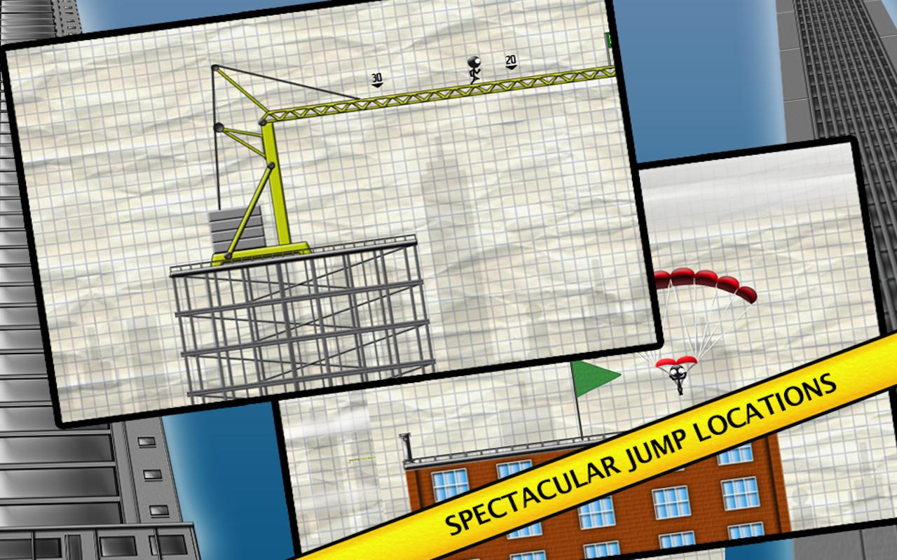 Stickman Base Jumper - кадр 11