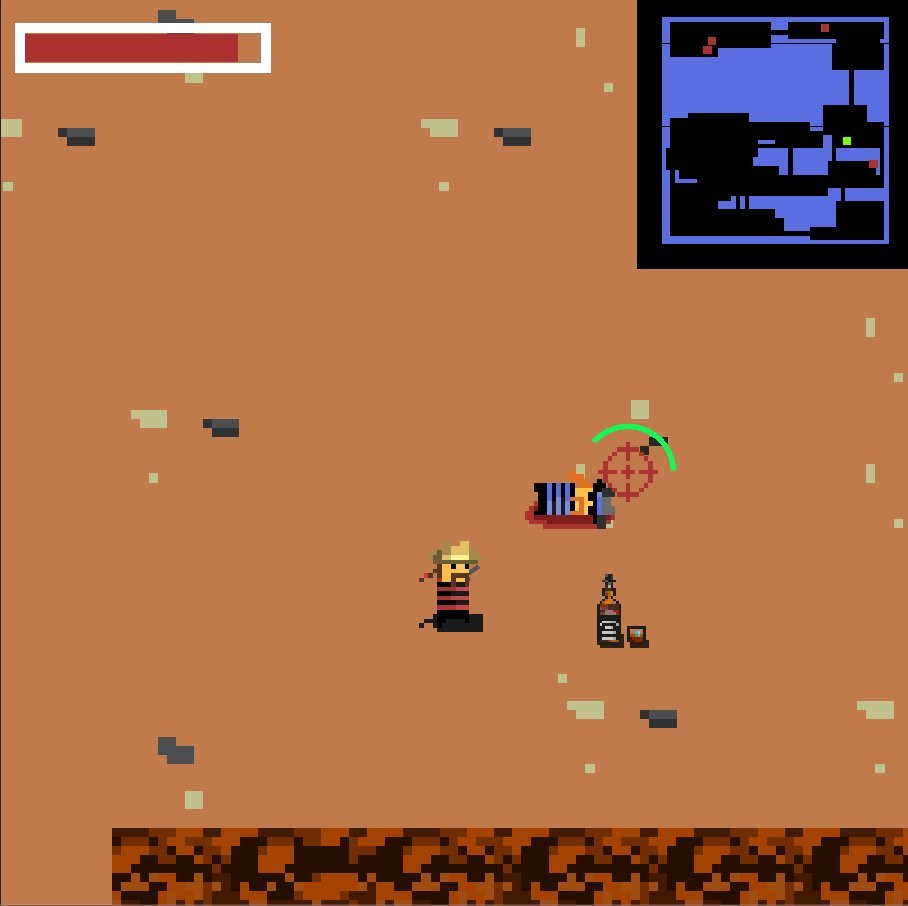 Vengeful Cowboy 64 (itch) - кадр 4
