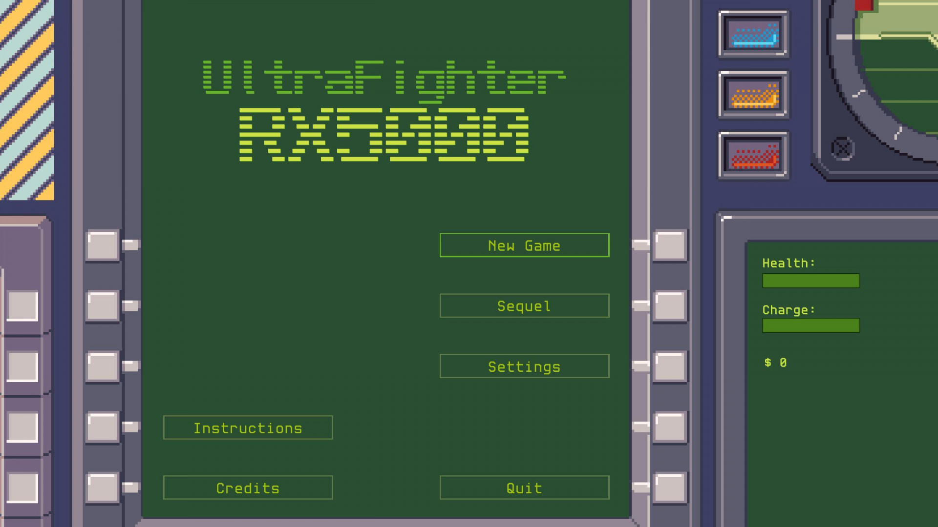UltraFighter RX5000 / The Girl Next Door II (itch) - кадр 2