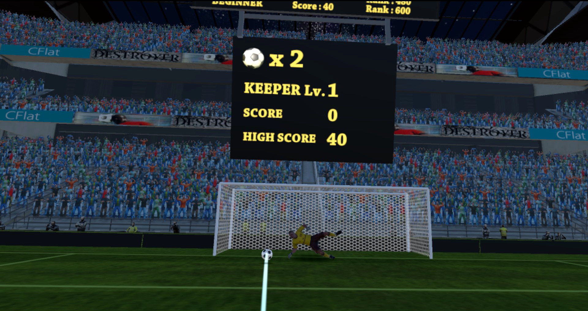 Head It!: VR Soccer Heading Game - кадр 3