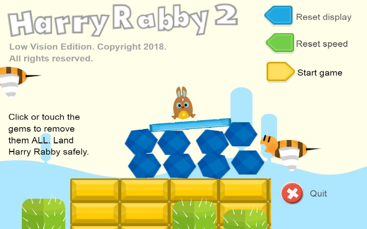 HarryRabby2 Low Vision FREE (itch) - кадр 4