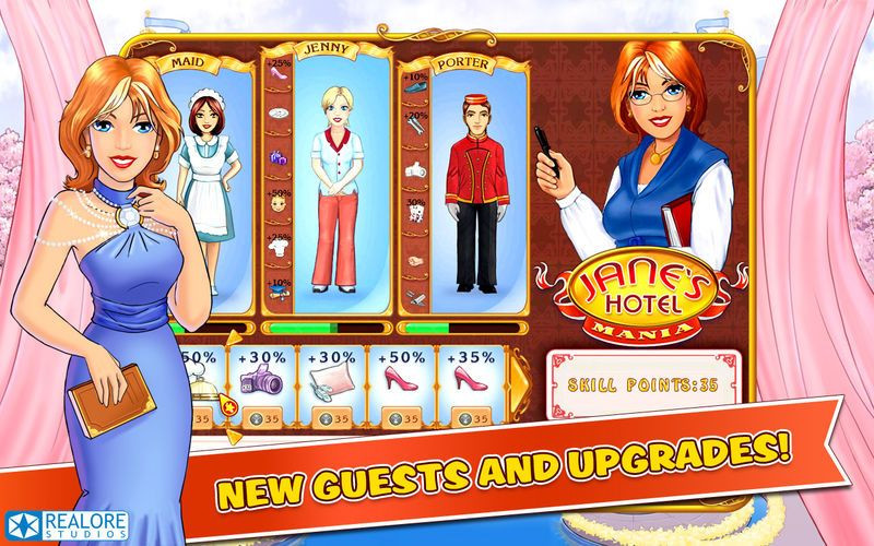 Jane's Hotel Mania Free - кадр 2