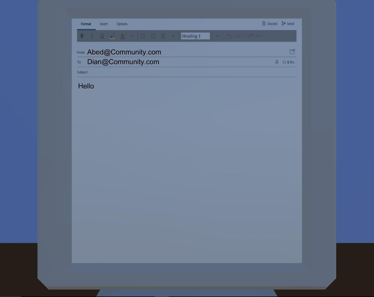 Emailing Dian Simulator (itch) - кадр 1