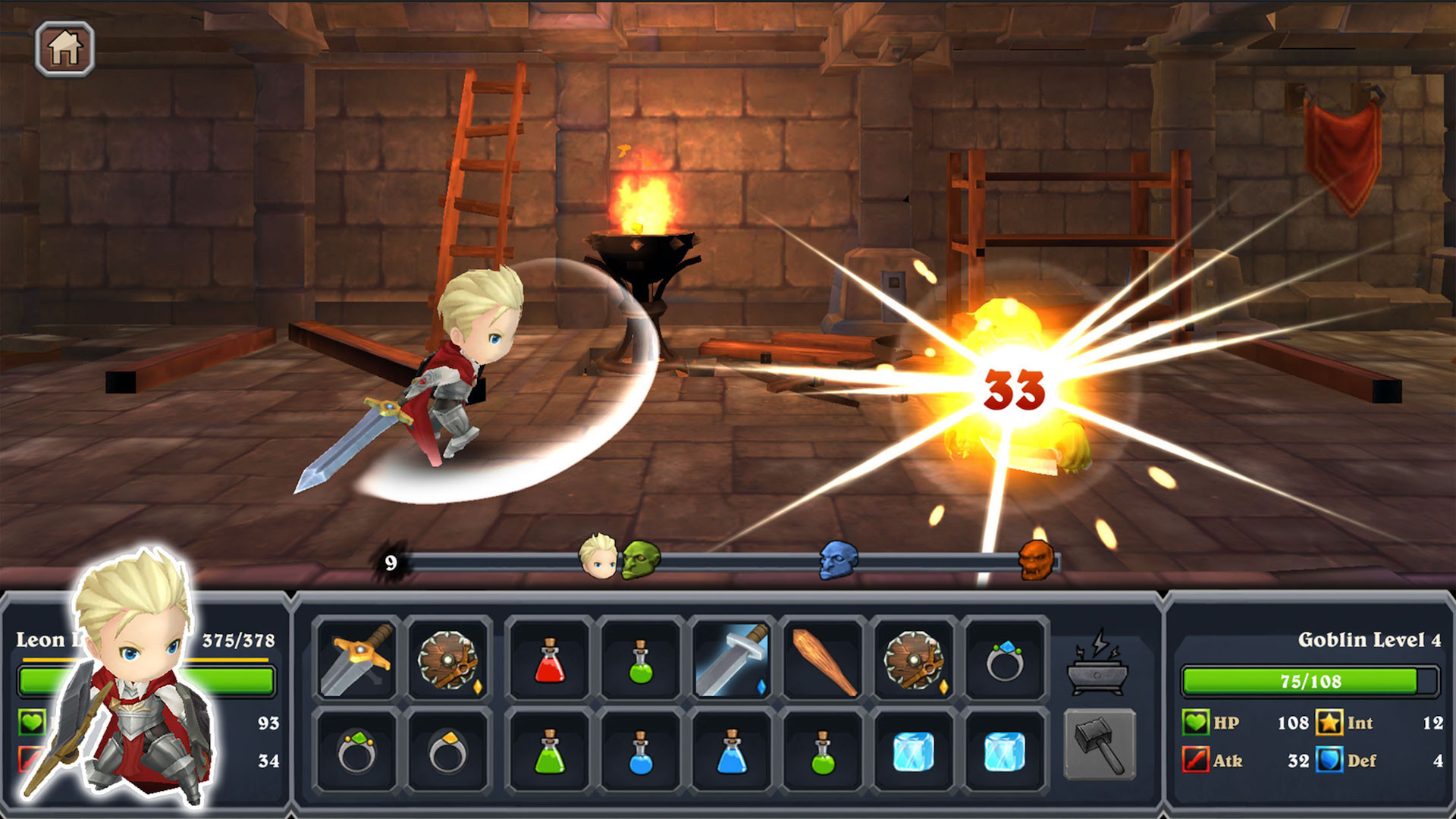 Clumsy Knights: Threats of Dragon - кадр 3