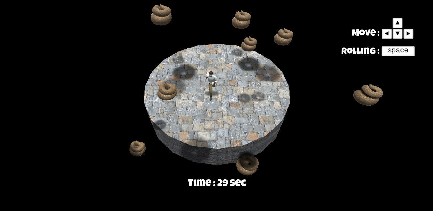 Falling Poops 3D (itch) - кадр 1