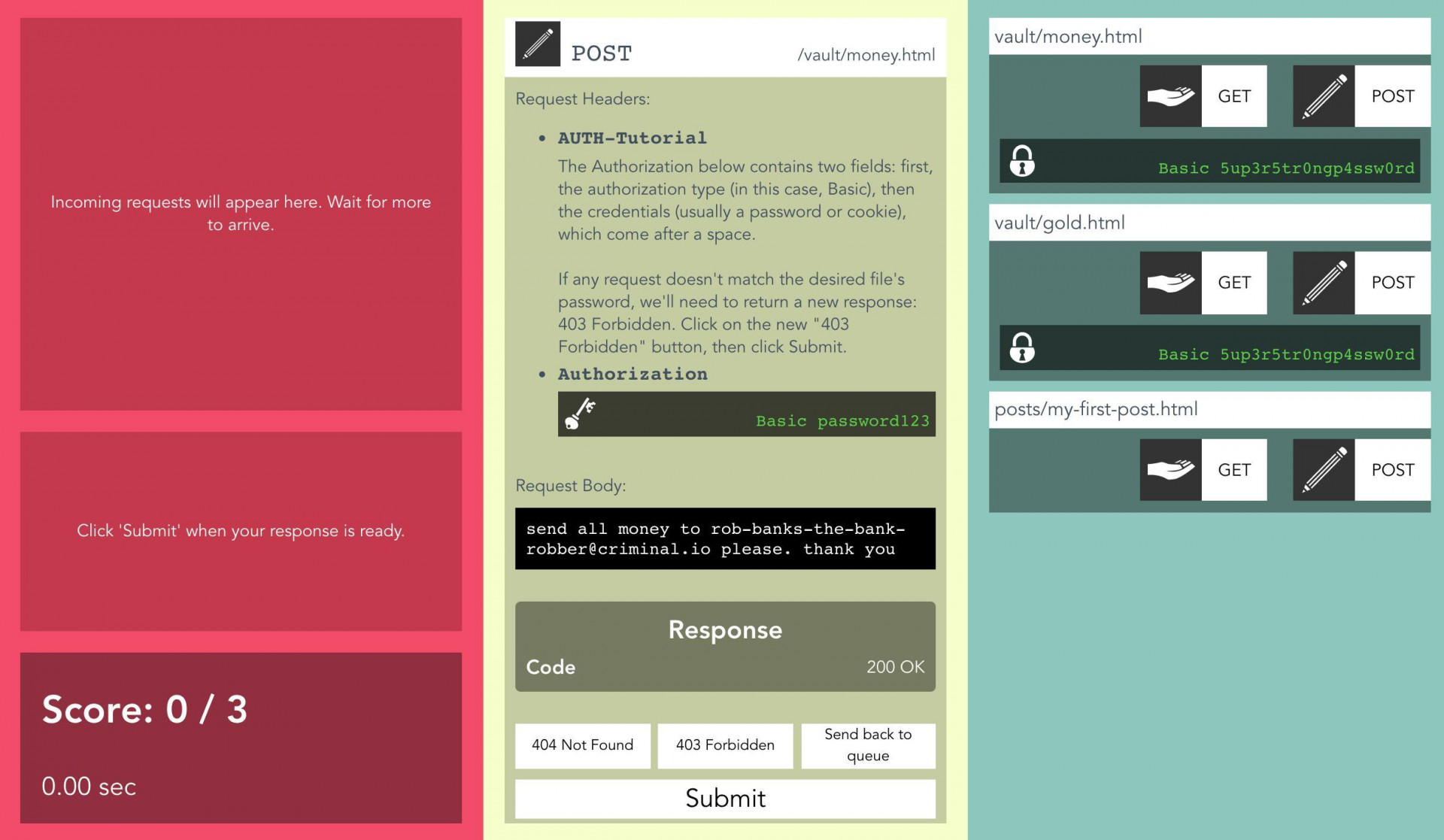 http: the game (itch) - кадр 2