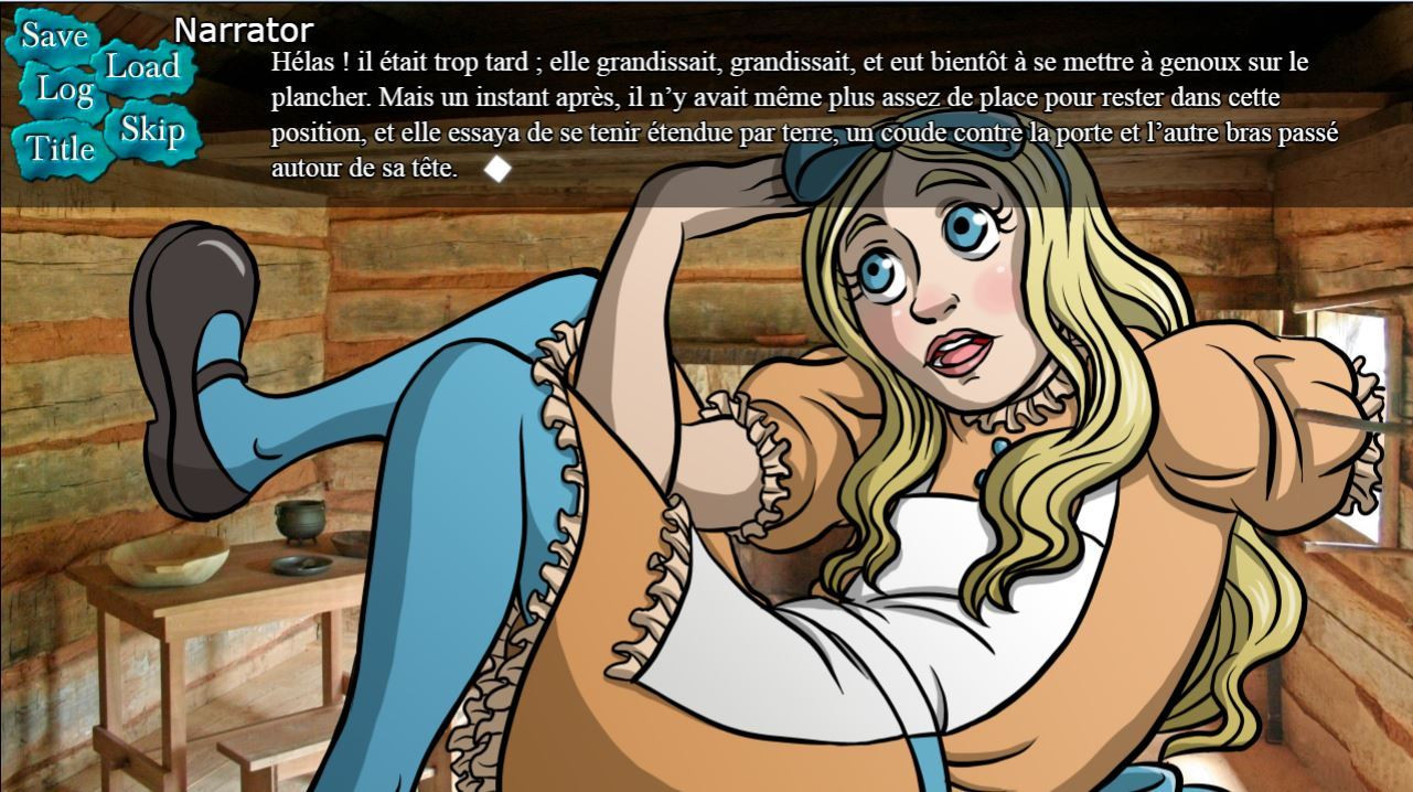 BRG's Alice in Wonderland Visual Novel - кадр 8
