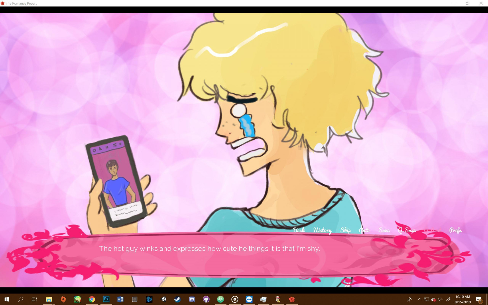 Romance Resort Demo (itch) - кадр 2
