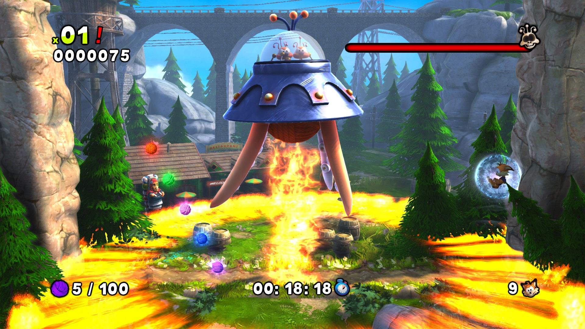 Bubsy: The Woolies Strike Back - кадр 5