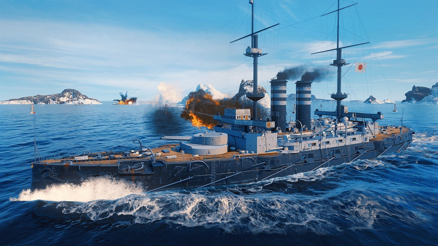 World of Warships: Legends — Naval Legend: Mikasa - кадр 4