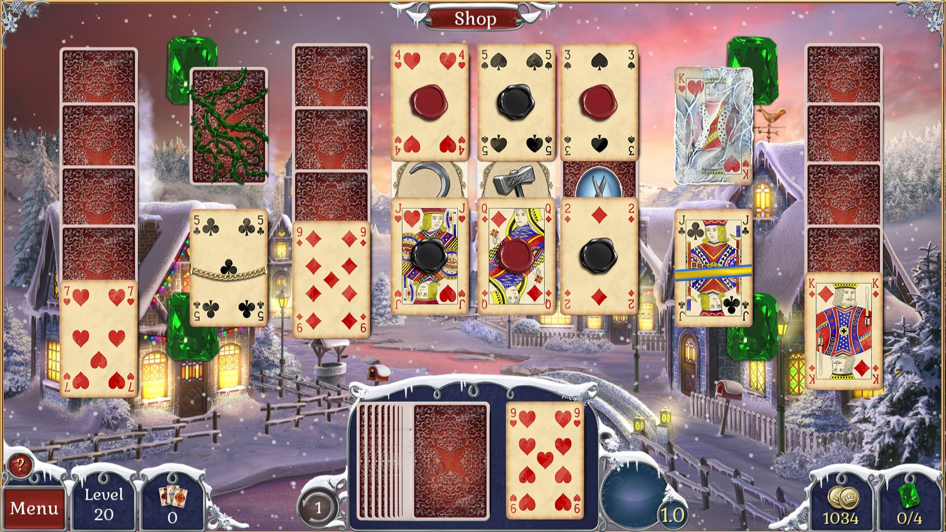 Jewel Match Solitaire Winterscapes - кадр 8