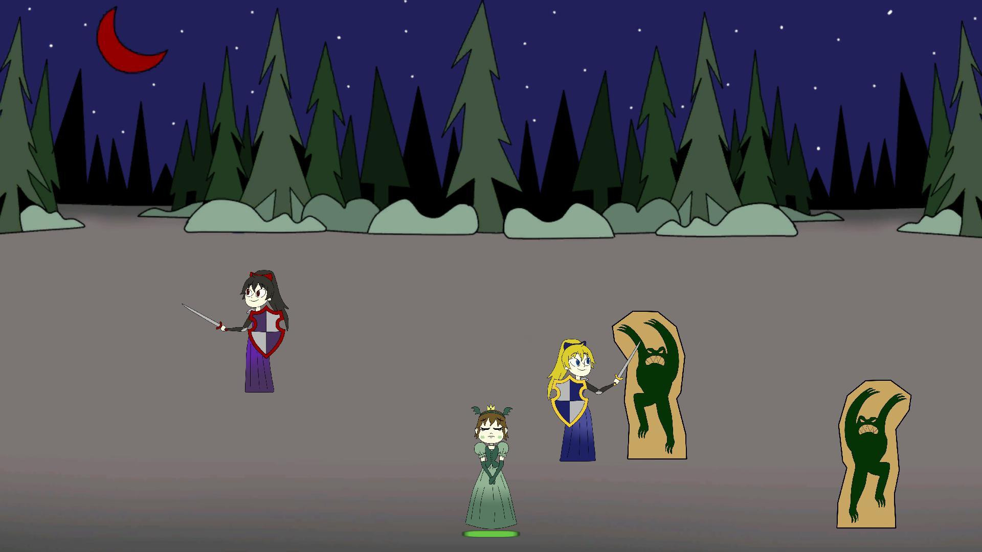 Protect the Frog Princess (itch) - кадр 4