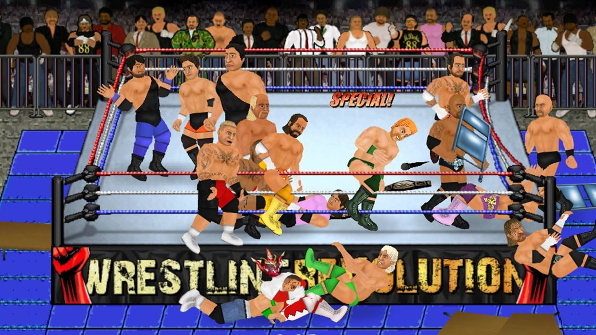 Wrestling Revolution 2D - кадр 4