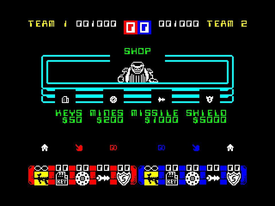 PAINTBALL-2048 ZX Spectrum 48/128K (itch) - кадр 2