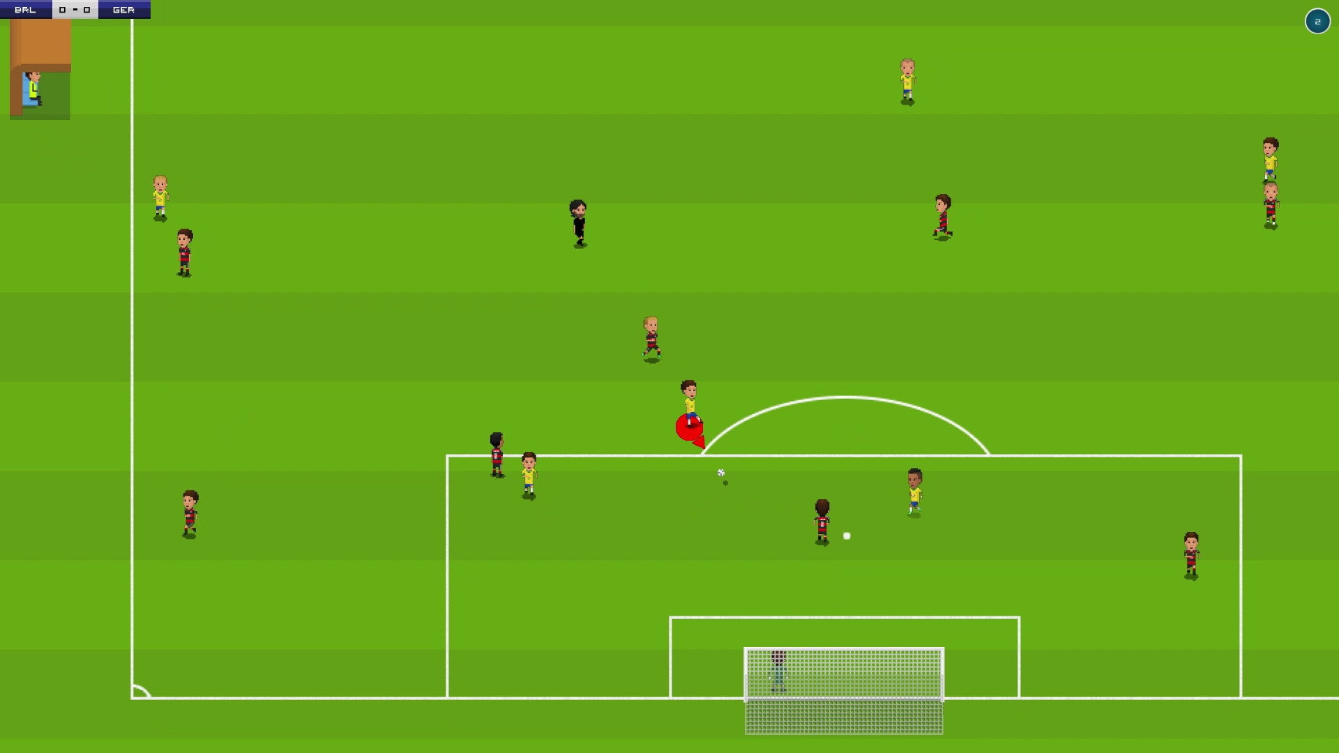 Pixel Soccer - кадр 6