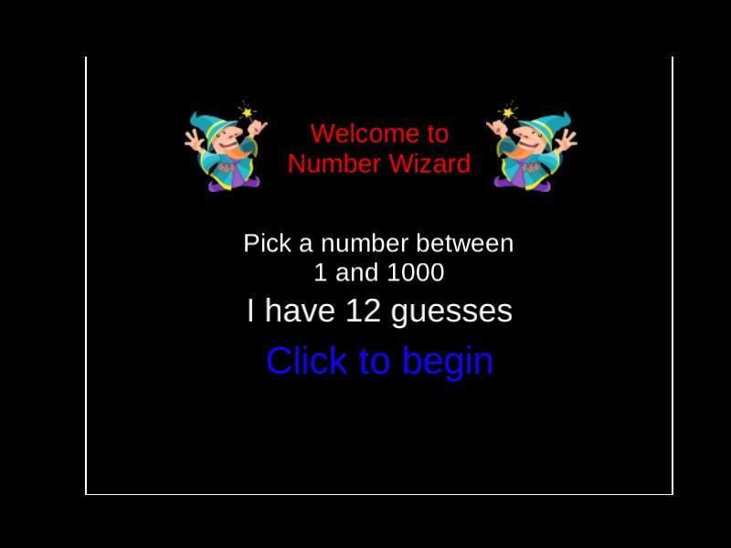 Number Wizard (TheAwesomeJames) (itch) - кадр 1