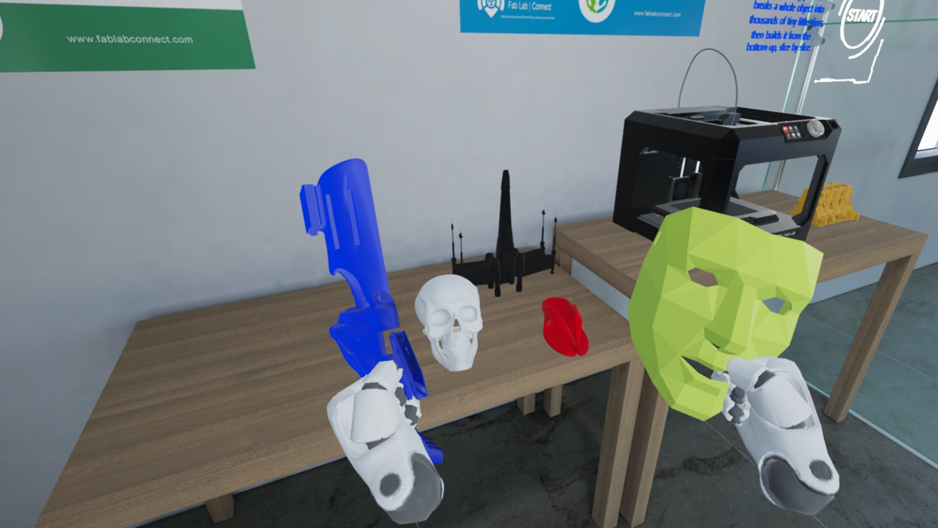 School Fab Lab VR - кадр 8
