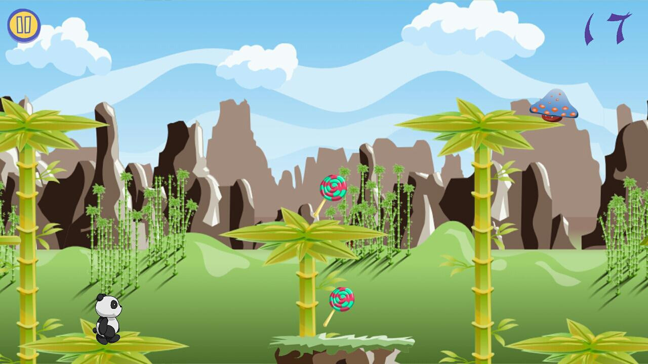 Papa Panda Adventure Run (itch) - кадр 2