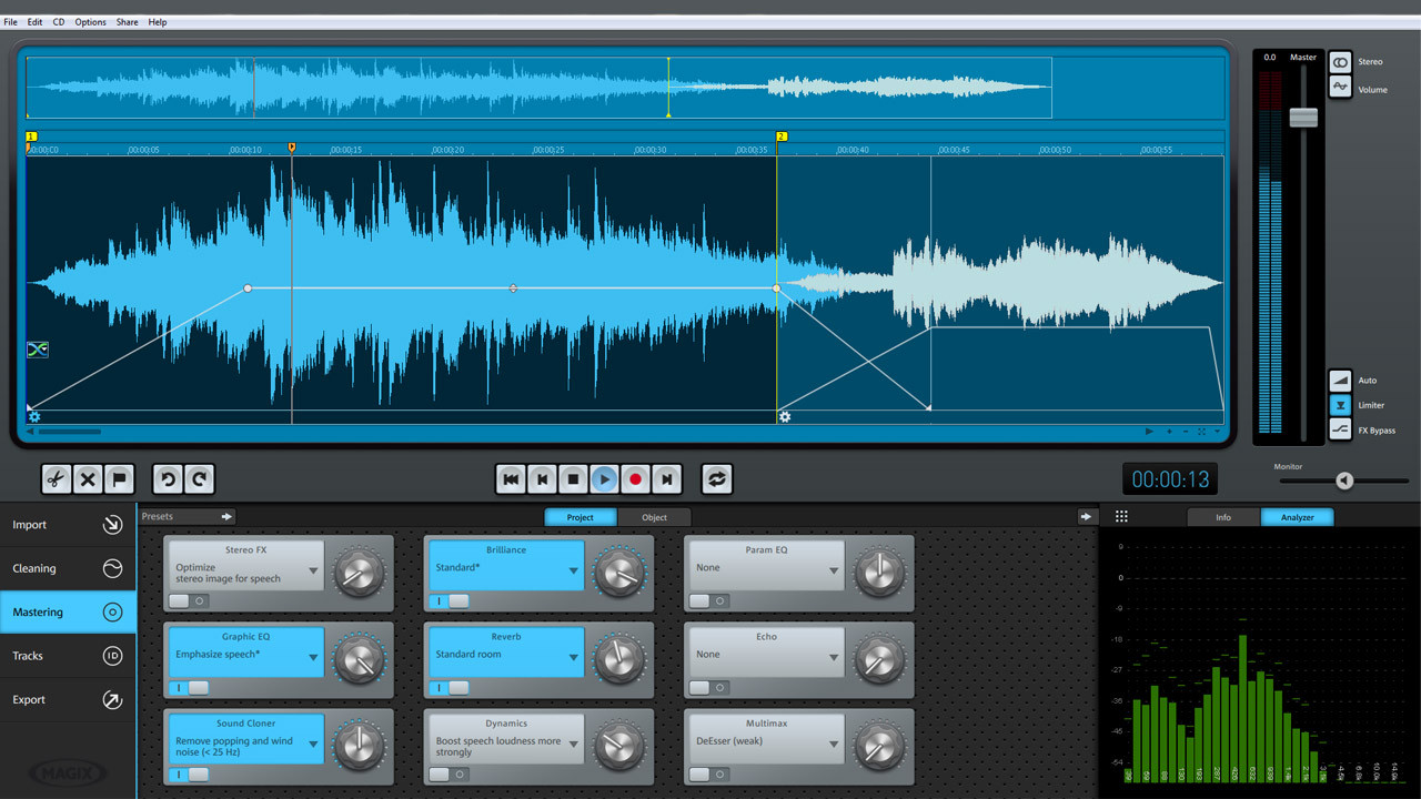 MAGIX Audio Cleaning Lab 2016 - кадр 5