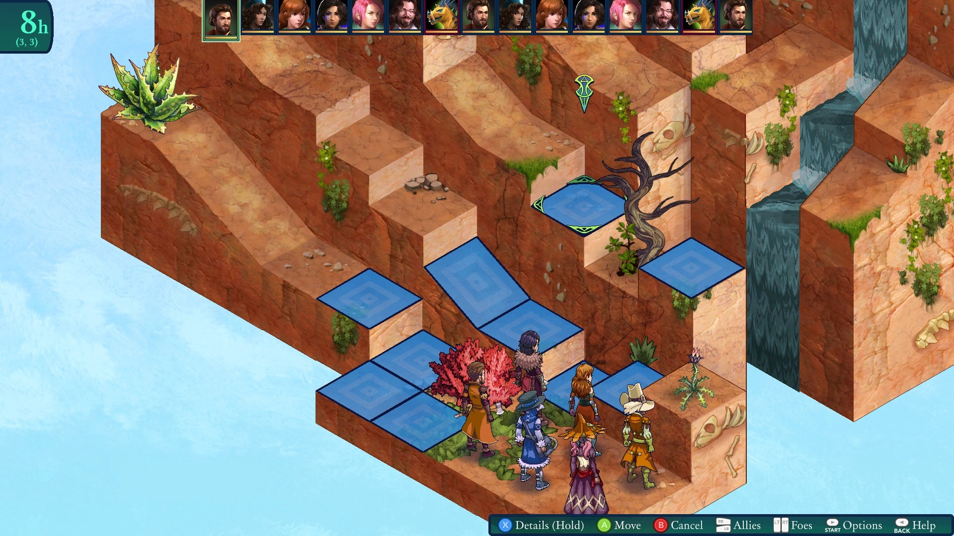 Fell Seal: Arbiter's Mark - Demo (itch) - кадр 3