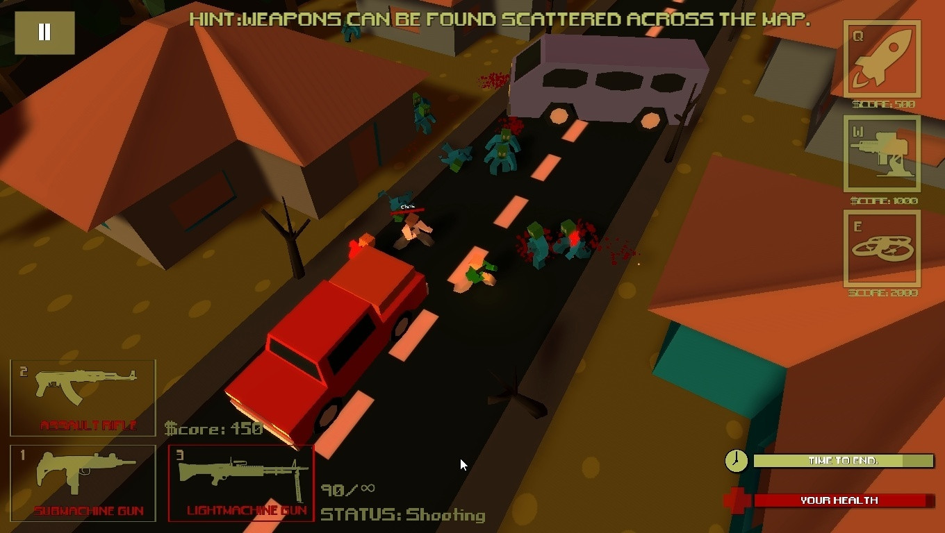 Zombie Voxel (itch) - кадр 1