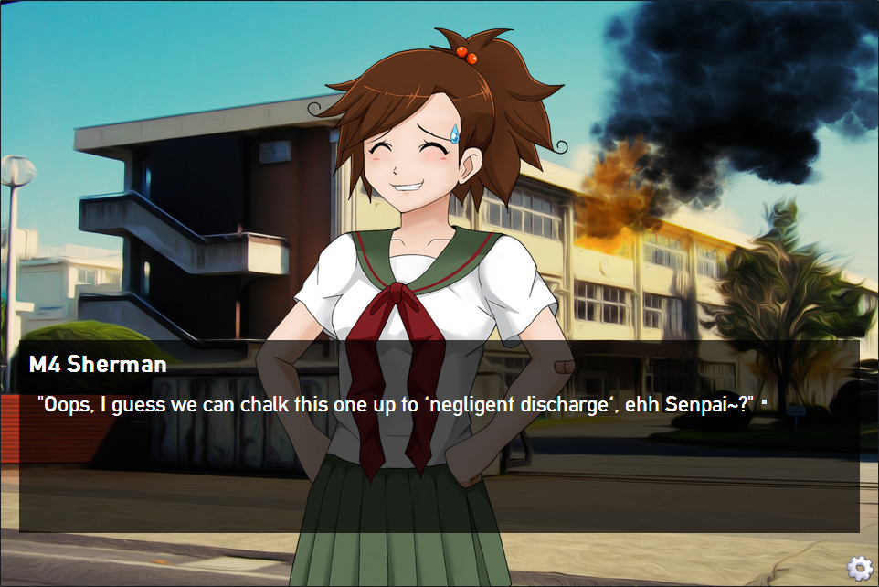 Panzermadels: Tank Dating Simulator - кадр 4