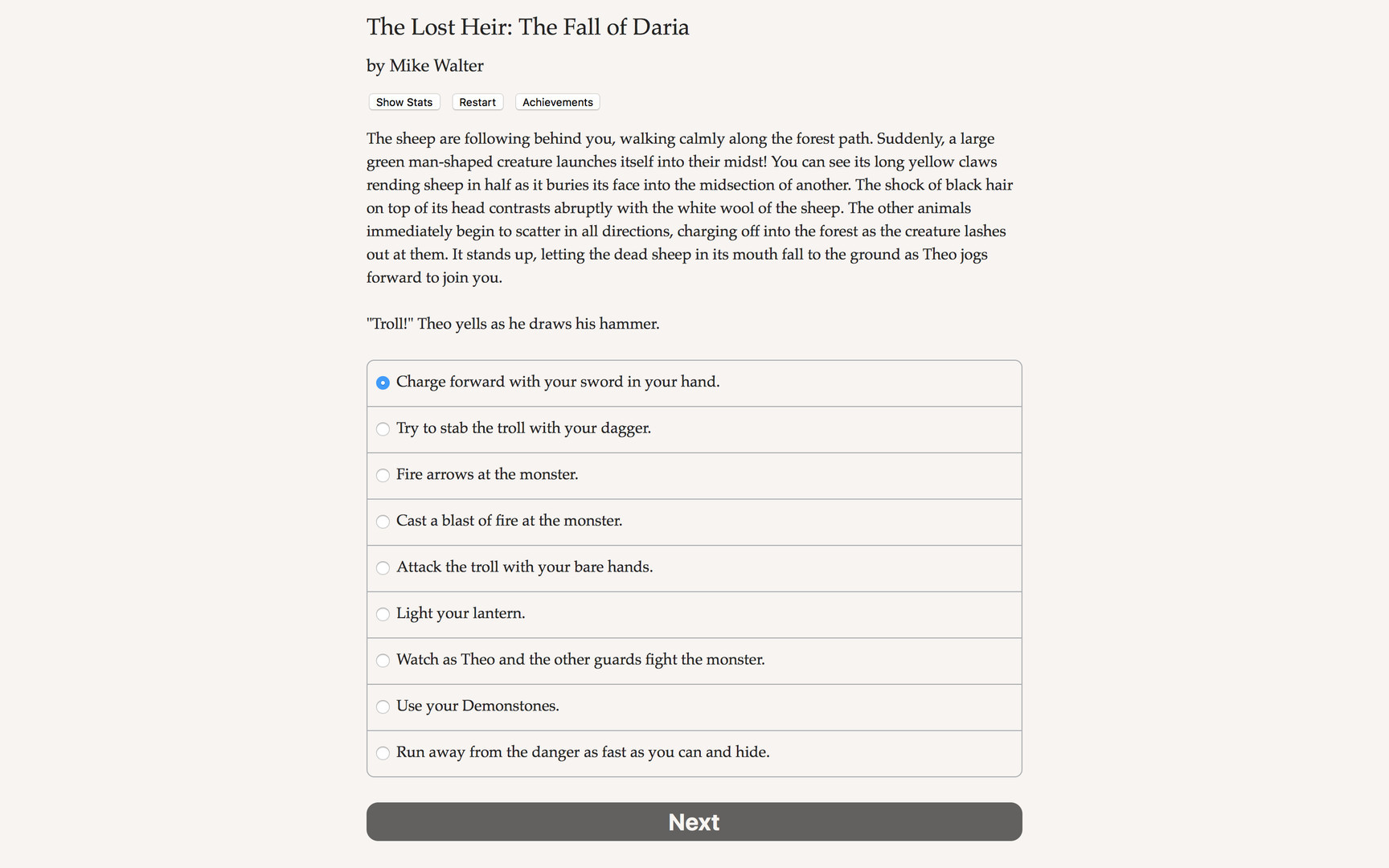 The Lost Heir: The Fall of Daria - кадр 4