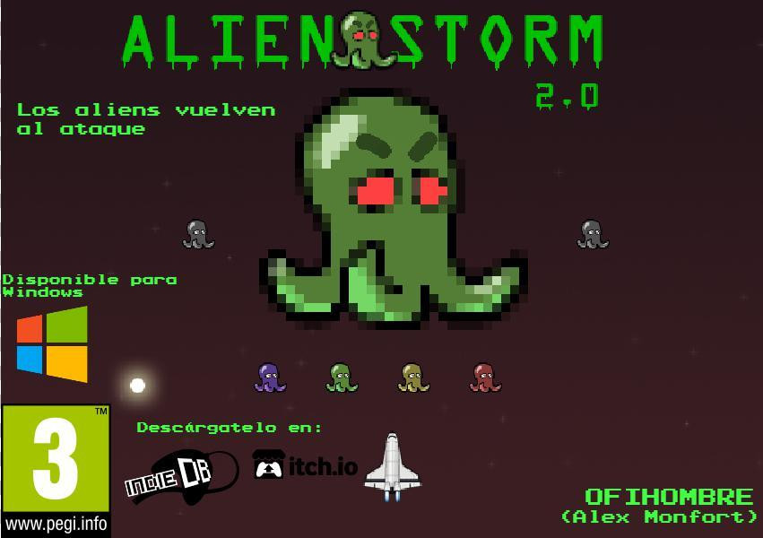 Alien Storm (Ofihombre) (itch) - кадр 4