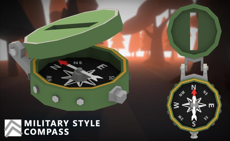 Low Poly Survival Compasses - Forest Demo (itch) - кадр 7