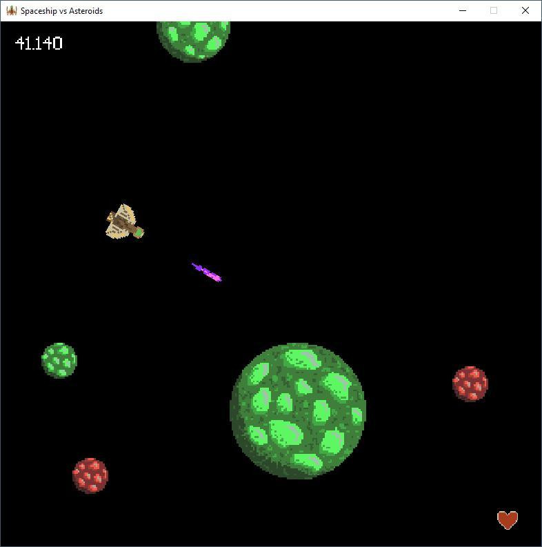 Spaceship vs Asteroids (itch) - кадр 4