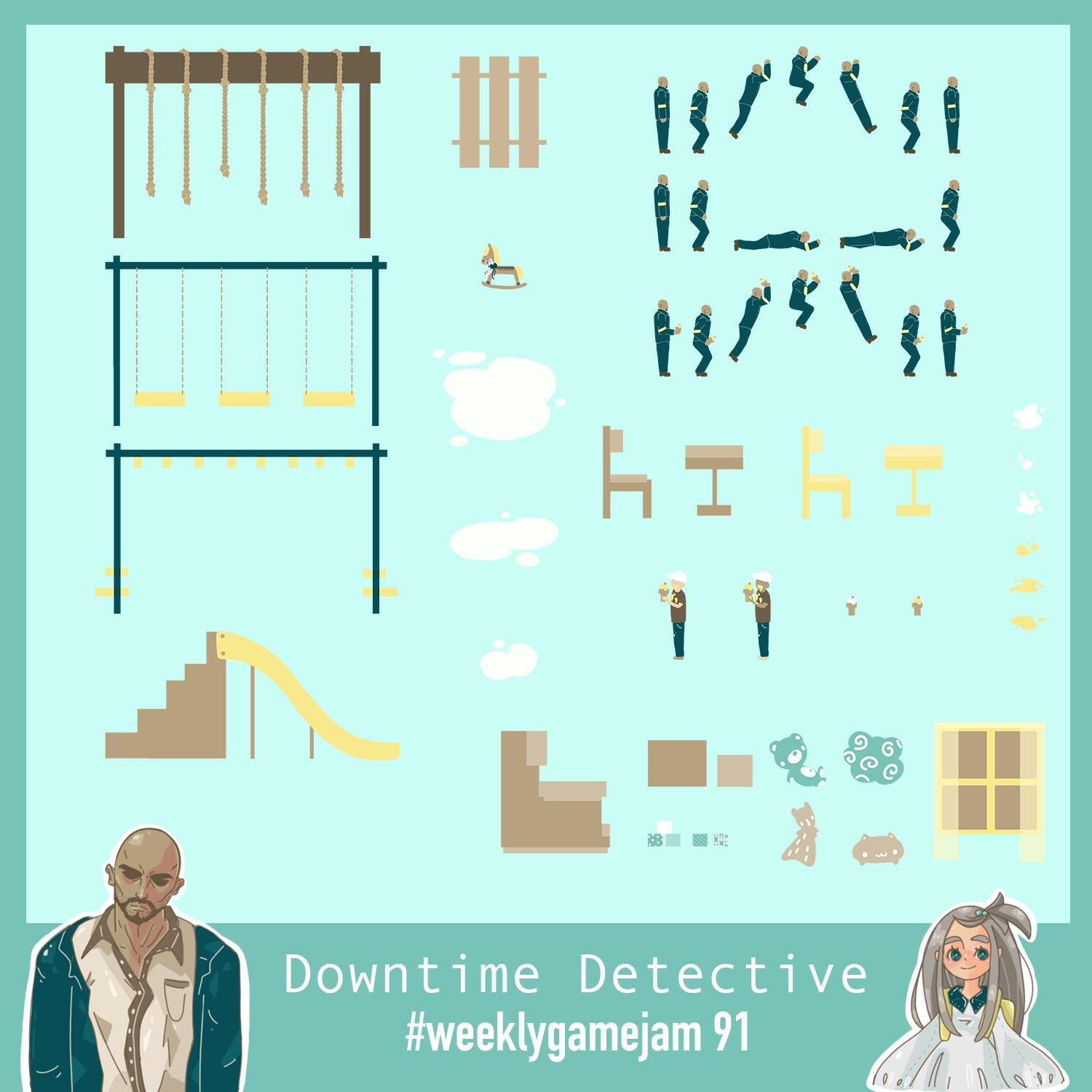 Downtime Detective (itch) - кадр 1