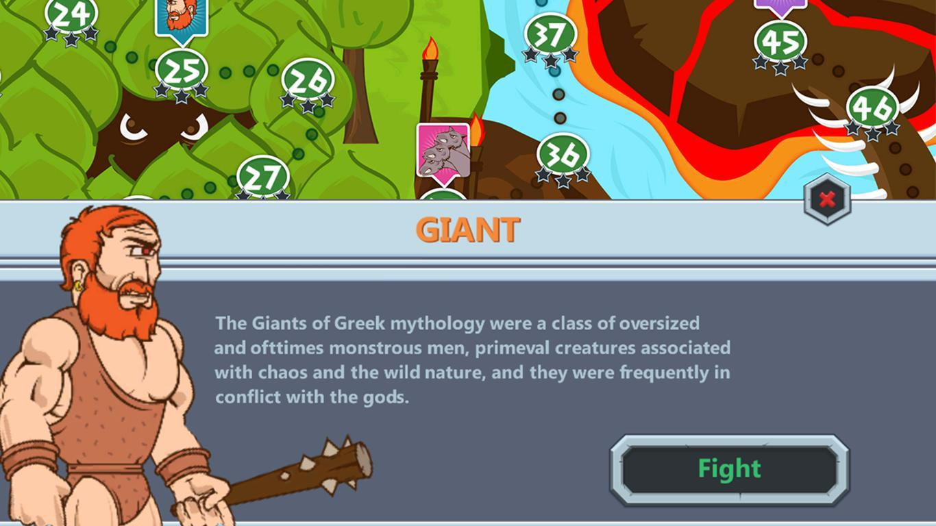 Zeus vs Monsters - Math Game (itch) - кадр 4